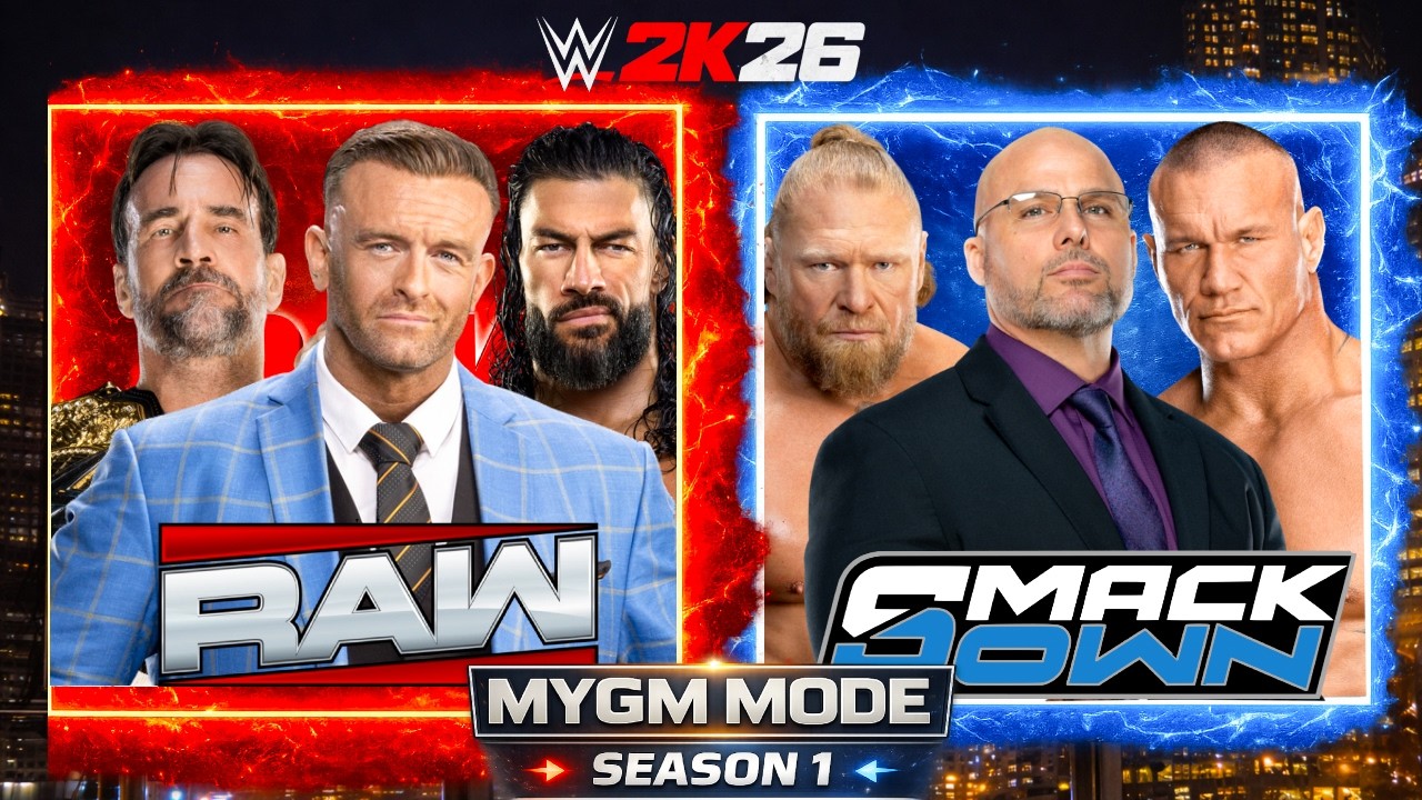WWE 2K26 Live Stream - My Gm Mode Season 1 Week 1 Ft Roman Reigns John Cena Brock Lesnar