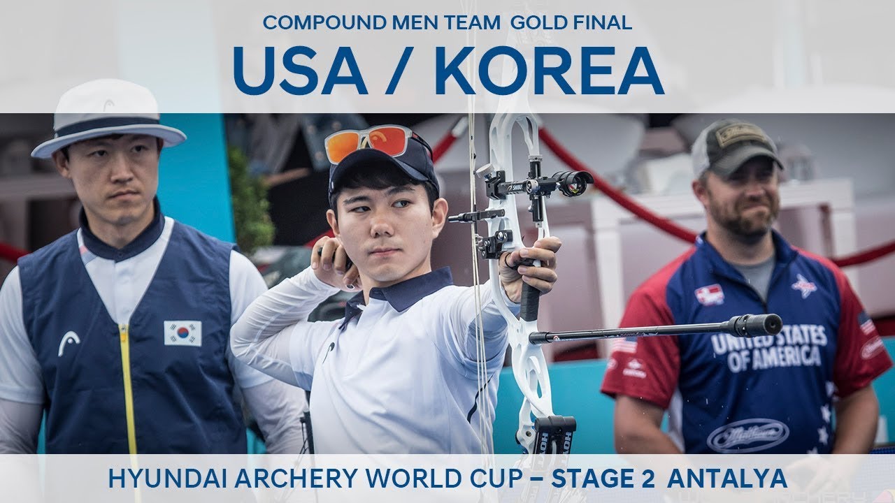 USA v Korea – compound men's team gold | Antalya 2018 Hyundai Archery World Cup S2