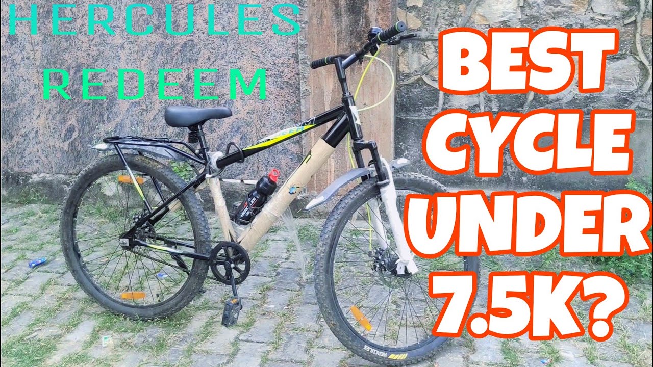 Best CYCLE under 7.5k? | Hercules Redeem | 27.5t | Single Speed | Review