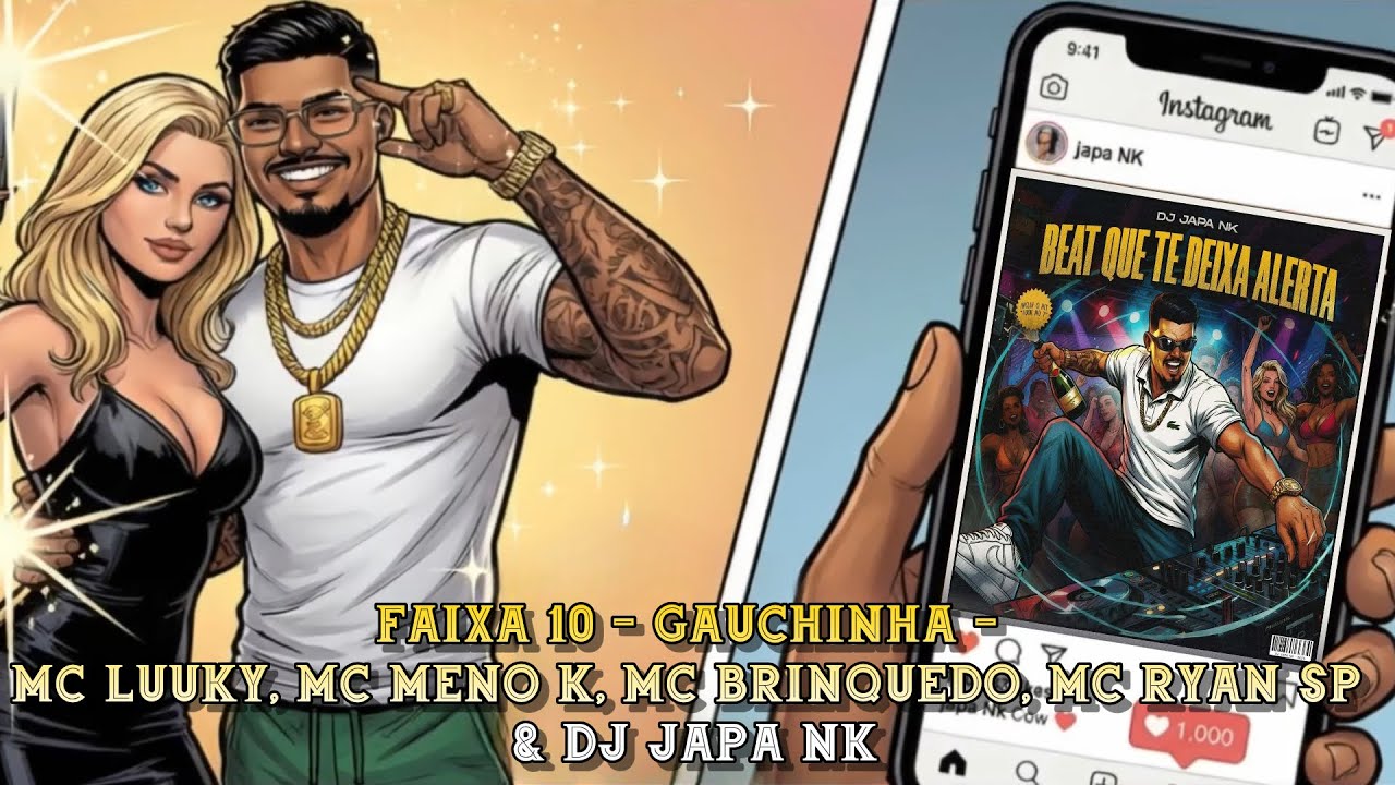 Gauchinha &ndash; MC Luuky, MC Meno K, MC Brinquedo, MC Ryan SP & DJ Japa NK | Clipe com Letra Oficial