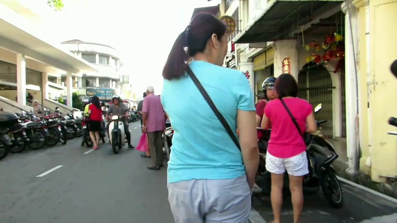 Chowrasta Bazaar Penang,wet market in heart of penang Malaysia