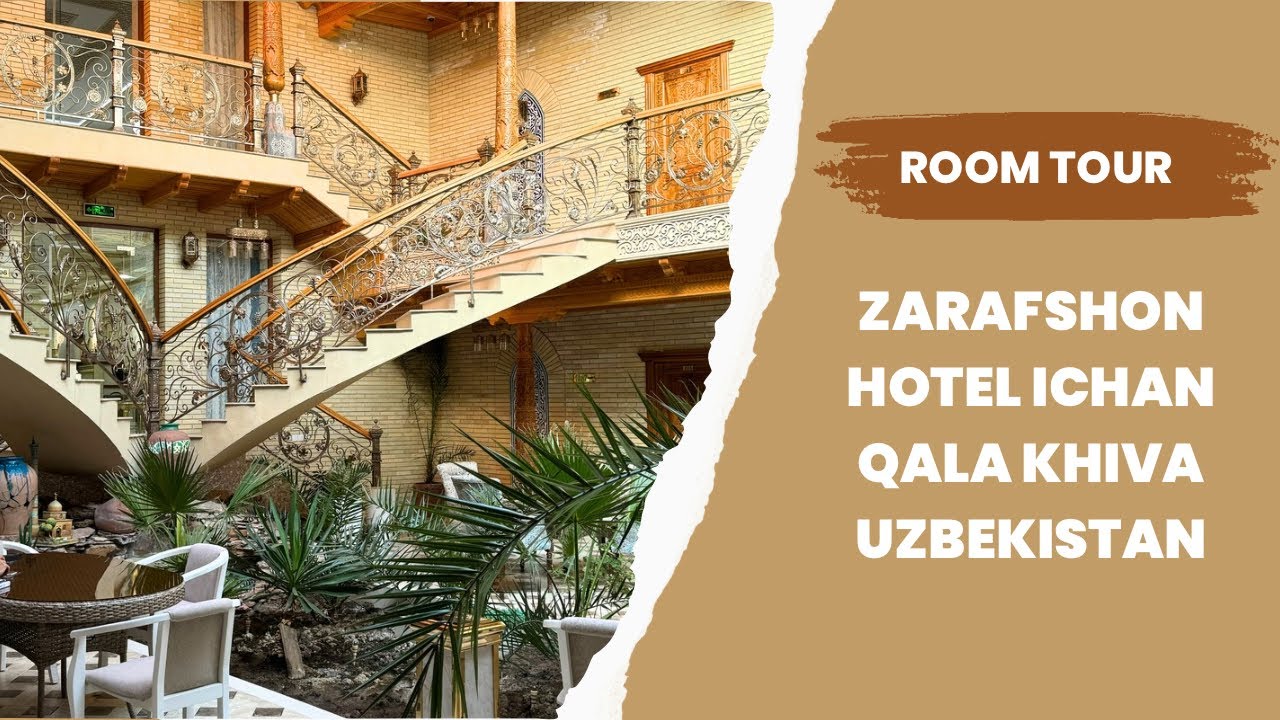 ROOM TOUR ZARAFSHON HOTEL ICHAN QALA KHIVA UZBEKISTAN