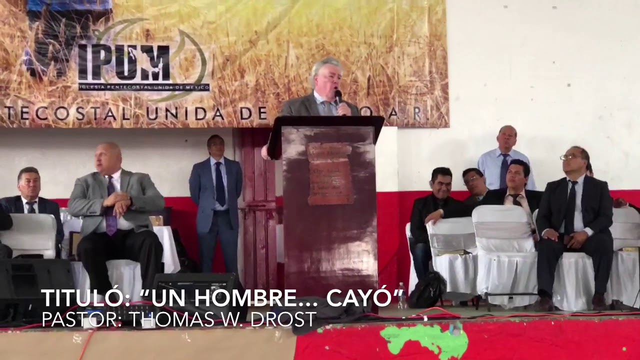Tituló: “Un Hombre... Cayó” Pastor: Thomas W. Drost