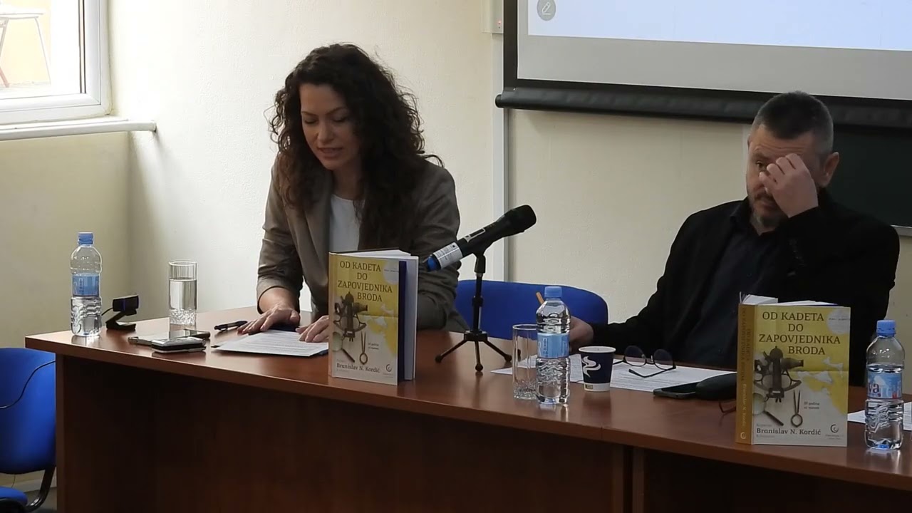 Promocija knjige „Od kadeta do zapovjednika broda“ kap. Branislava N. Kordića
