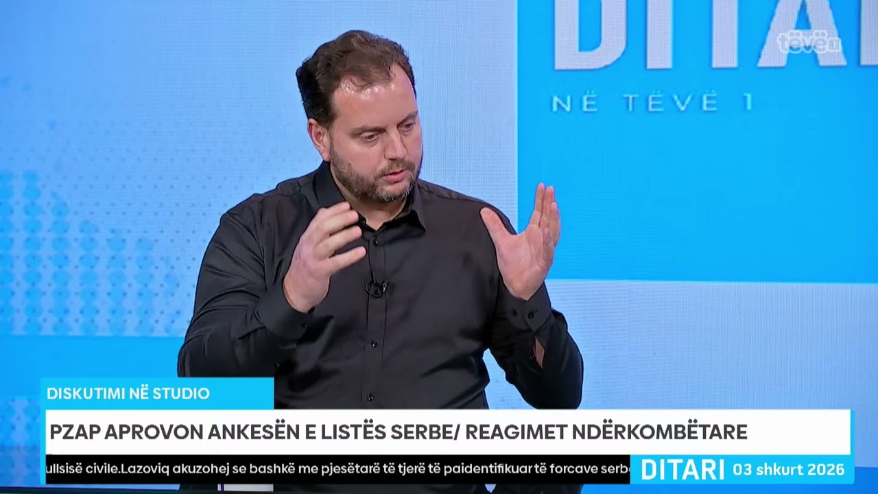 DEBAT NË STUDIO: MOSCERTIFIKIMI i Listës Serbe, “FILM” i përsëritur