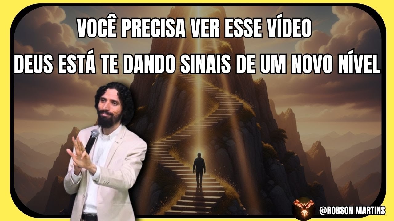 DEUS ESTÁ QUERENDO FALAR COM VOCÊ - AP. ROBSON MARTINS