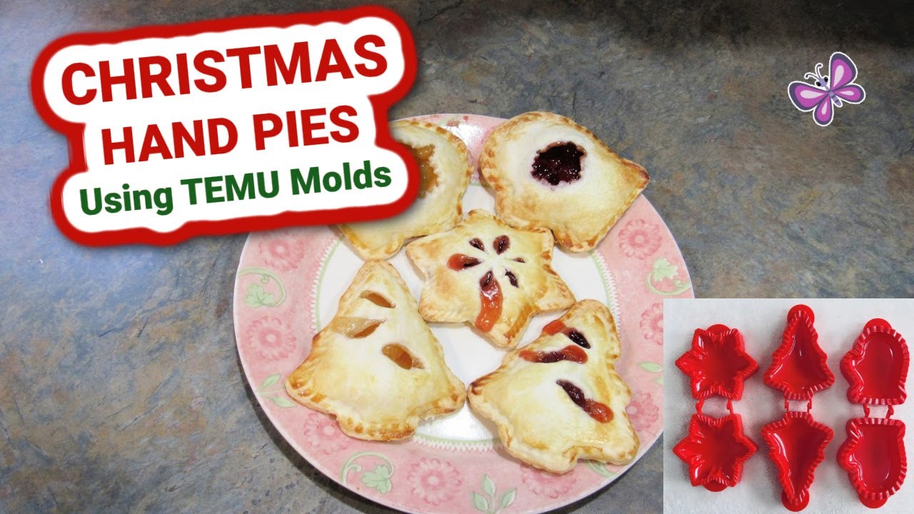 Christmas Hand Pies Using Temu Pie Molds/Cutters!