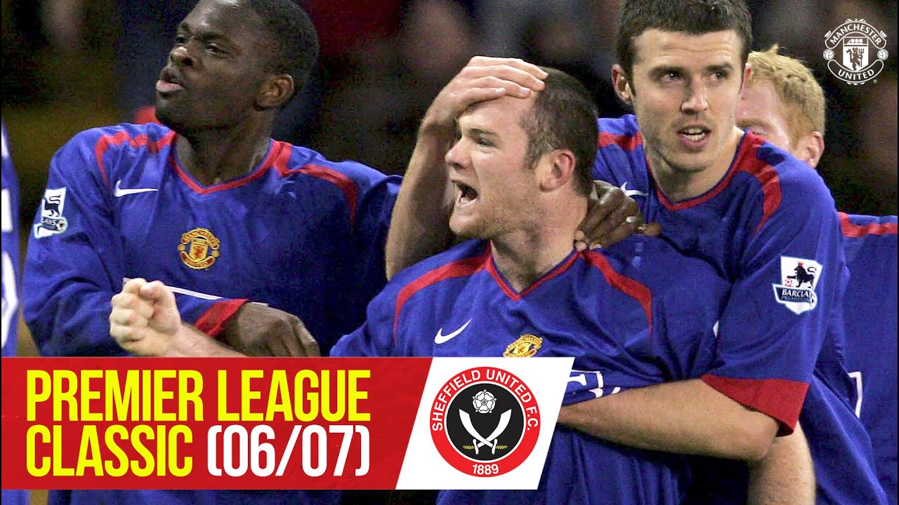 PL Classics | Rooney double blunts the Blades | Sheffield United 1-2 Manchester United (2006/07)