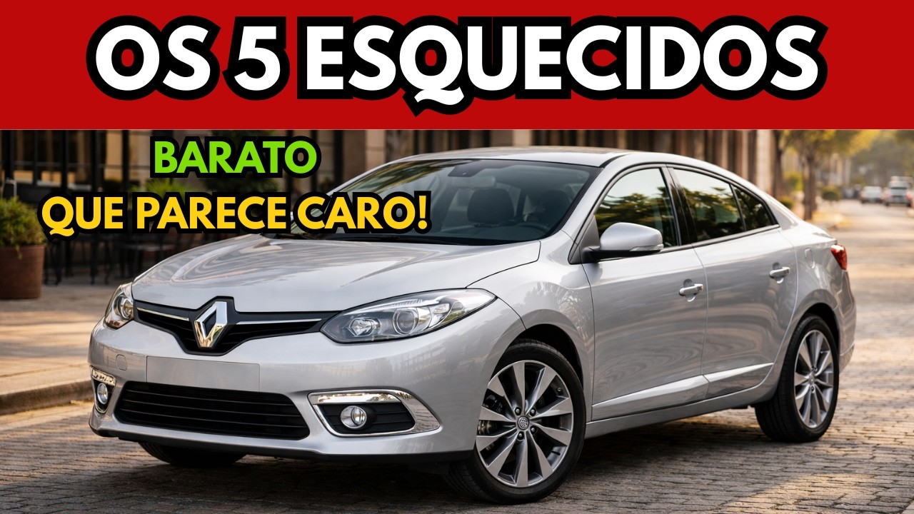 5 CARROS ESQUECIDOS QUE VIRAM OURO NA MÃO CERTA (TESOUROS ESCONDIDOS!)