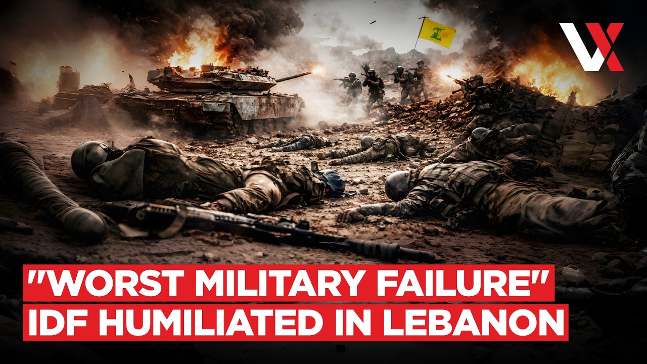Soldiers Killed, Tanks Destroyed, Gear Abandoned | Hezbollah Ambush Crushes IDF Litani Push | VERTEX