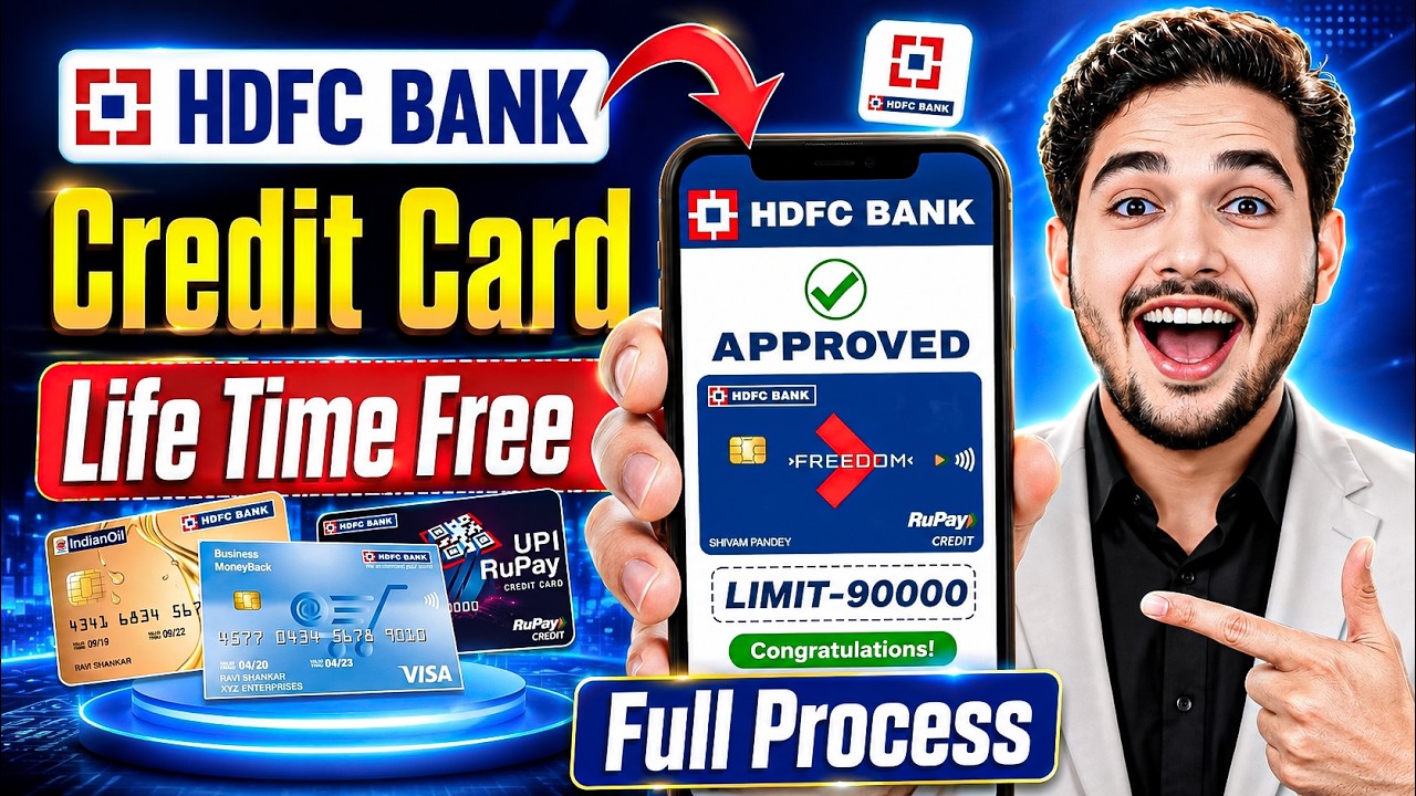 HDFC Credit Card Apply | Credit Card Kaise Banaye | Credit Card Apply | Best Credit Cards 2026