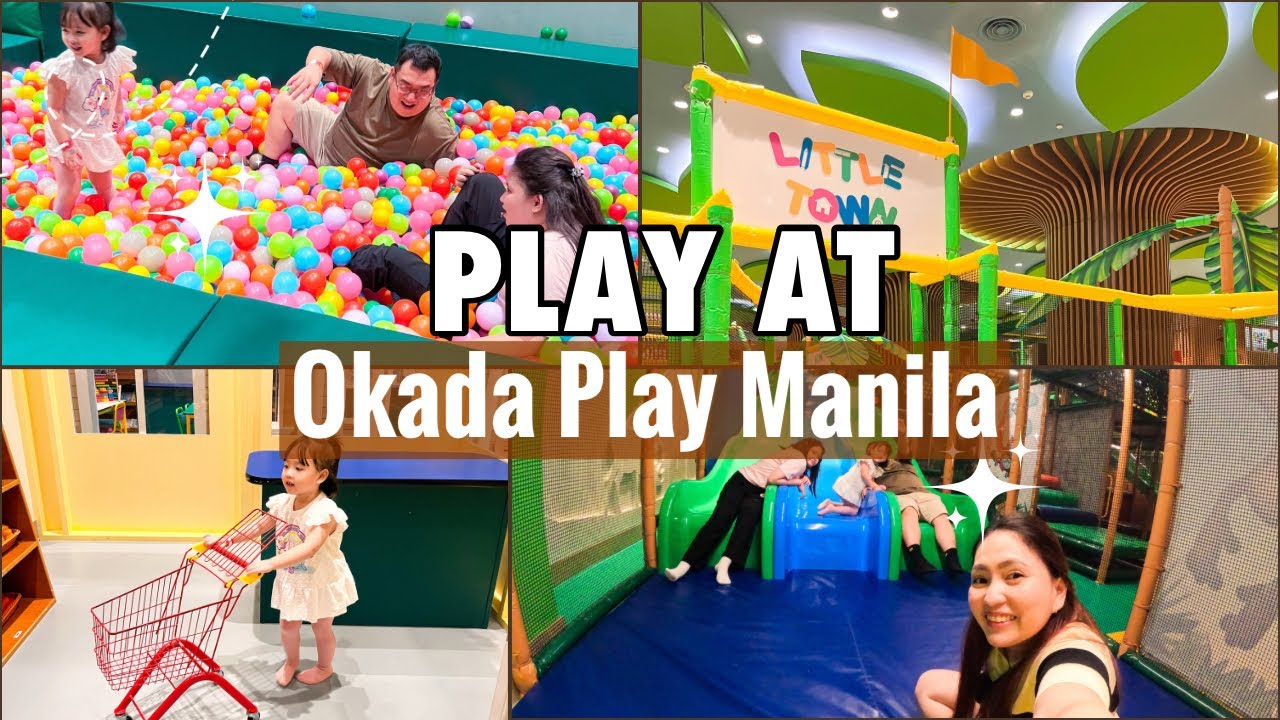 Exploring Okada Play Manila | Fun Indoor Playground for Kids & Toddlers | PH | Mae W.