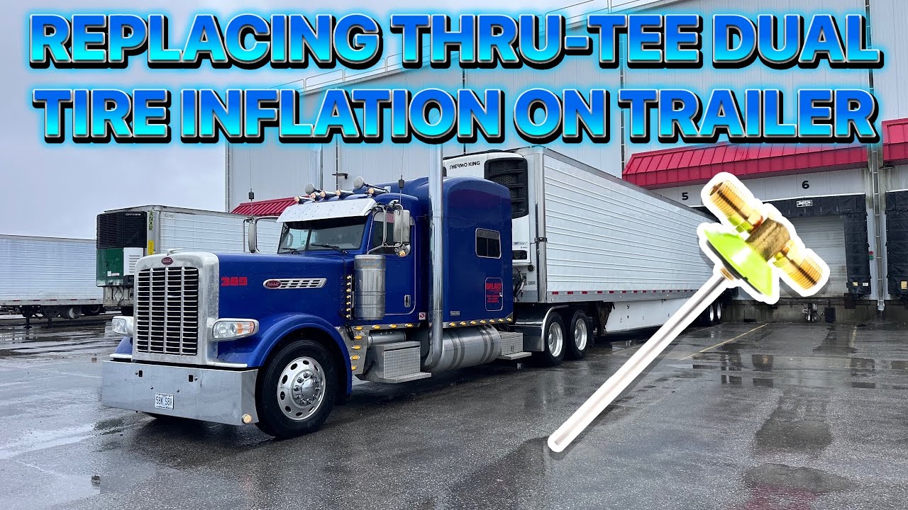REPLACING THRU-TEE DUAL TIRE INFLATION ON TRAILER