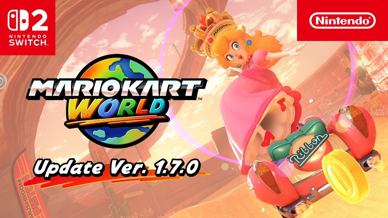 Mario Kart World &ndash; Update Ver. 1.7.0 ist jetzt verf&uuml;gbar! (Nintendo Switch 2)