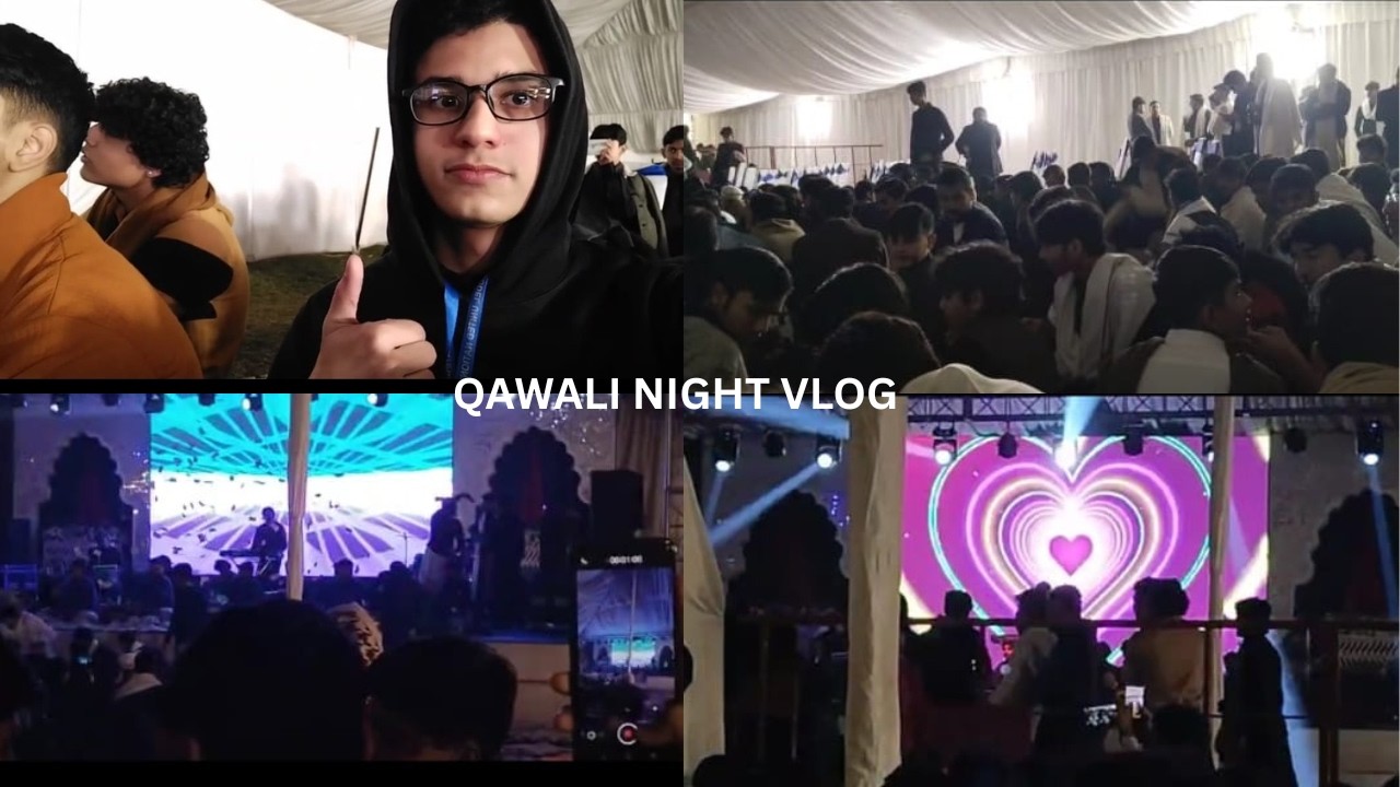 Best night ever at MUN Day2❤️🔥| Qawali Night Vlog