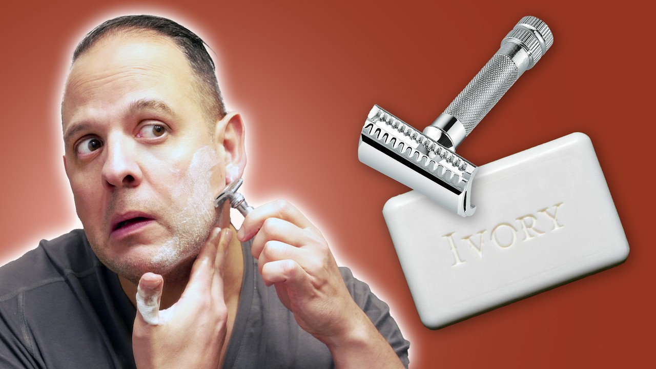 Can You Shave Your Face with Bar Soap (or Conditioner)?