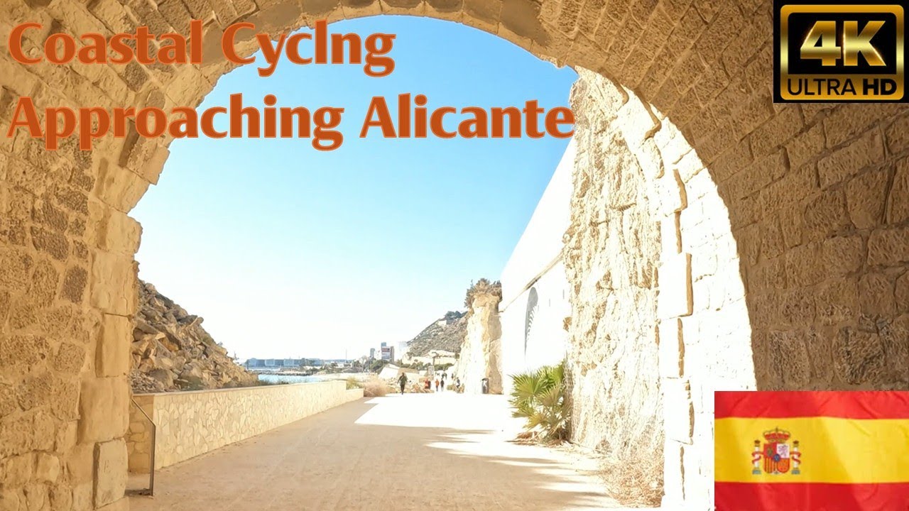 Coastal cycling into Alicante