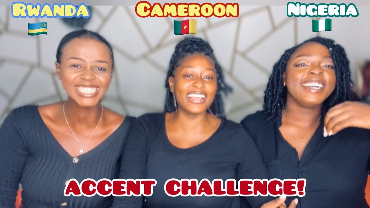 ACCENT CHALLENGE GHANA 🇬🇭 vs NIGERIA 🇳🇬 vs CAMEROON vs RWANDA | FOREIGNERS IN GHANA @WODEMAYA