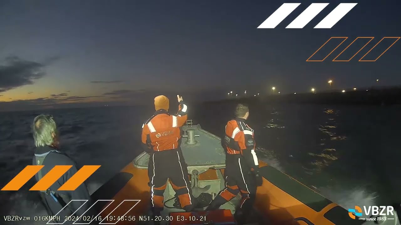 2024 02 16 Kiter op de muur Zeebrugge