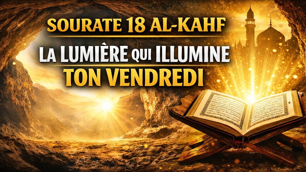 SOURATE 18 AL-KAHF — LA LUMIÈRE QUI ILLUMINE TON VENDREDI