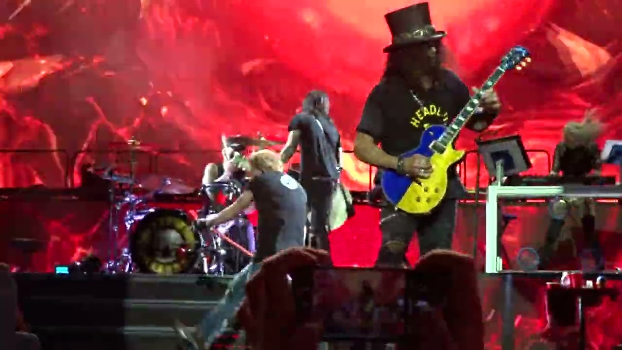 GUNS N' ROSES-PARADISE CITY PRAGUE 18.6.2022
