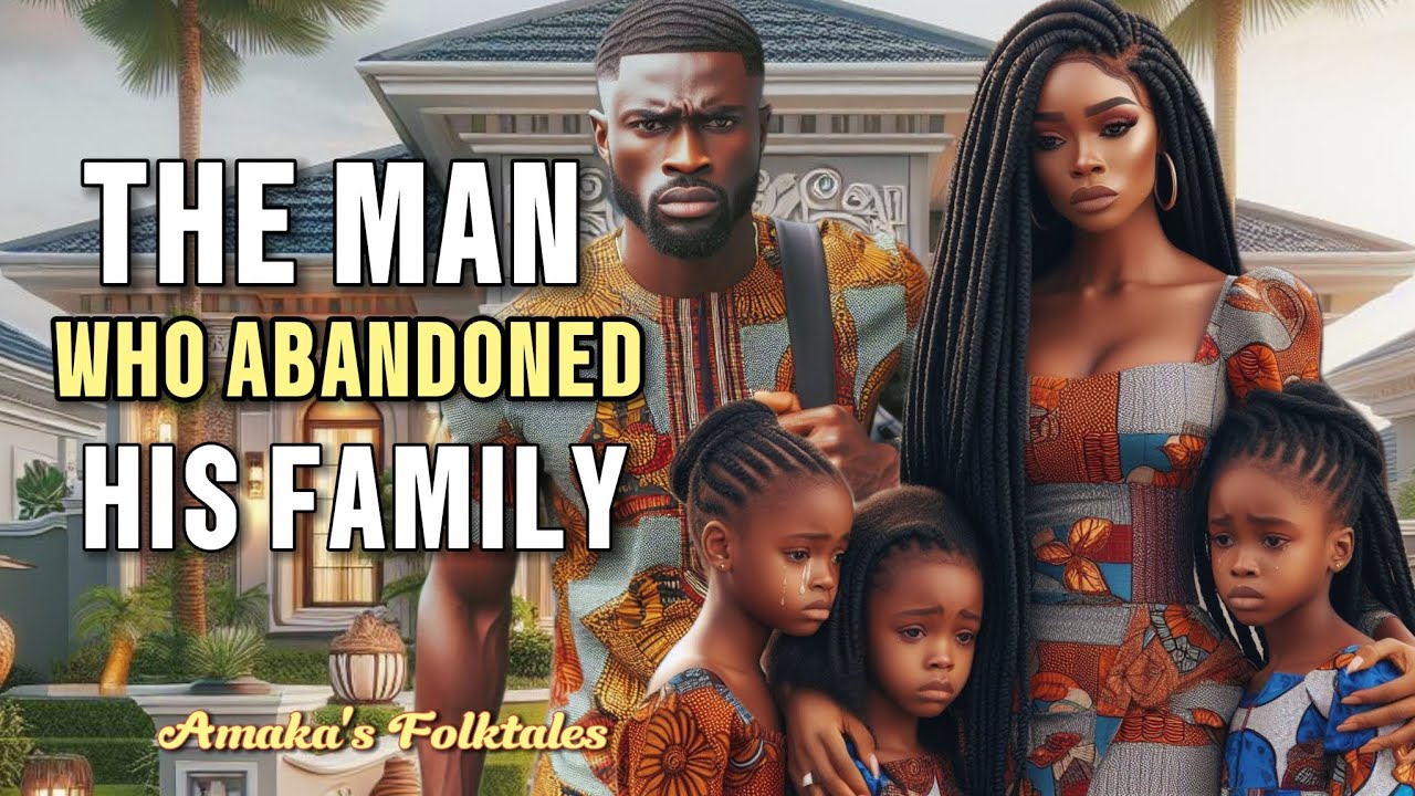 See How This  Man Abandoned His Family #Amaka'sFolktales #folklore #stories #africa #nollywood