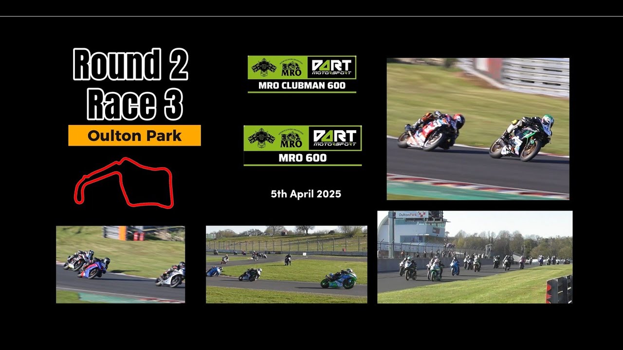 Sat Race 18 - MRO 600 Clubman 600 - Bemsee 2025 Motorcycle racing - Oulton Park - 5th April 2025