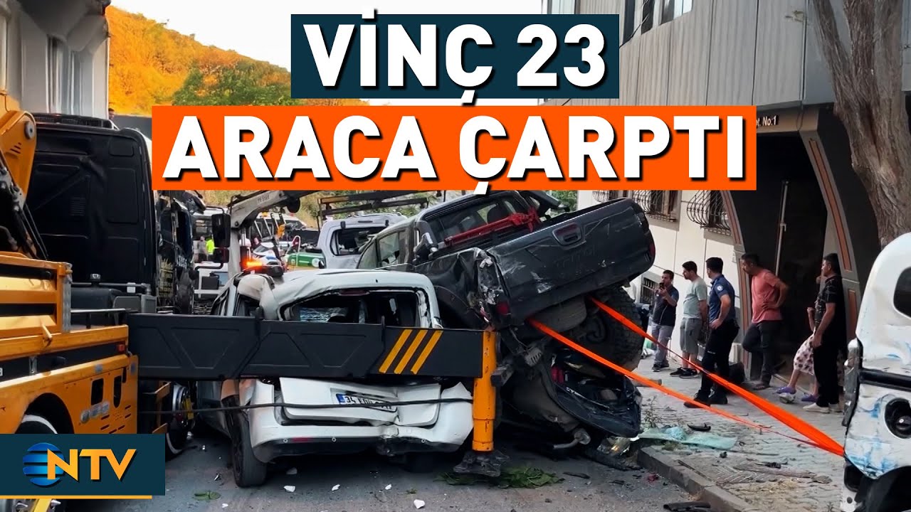 Vinç Yokuş Aşağı Kaydı, Ortalık Savaş Alanına Döndü! | NTV