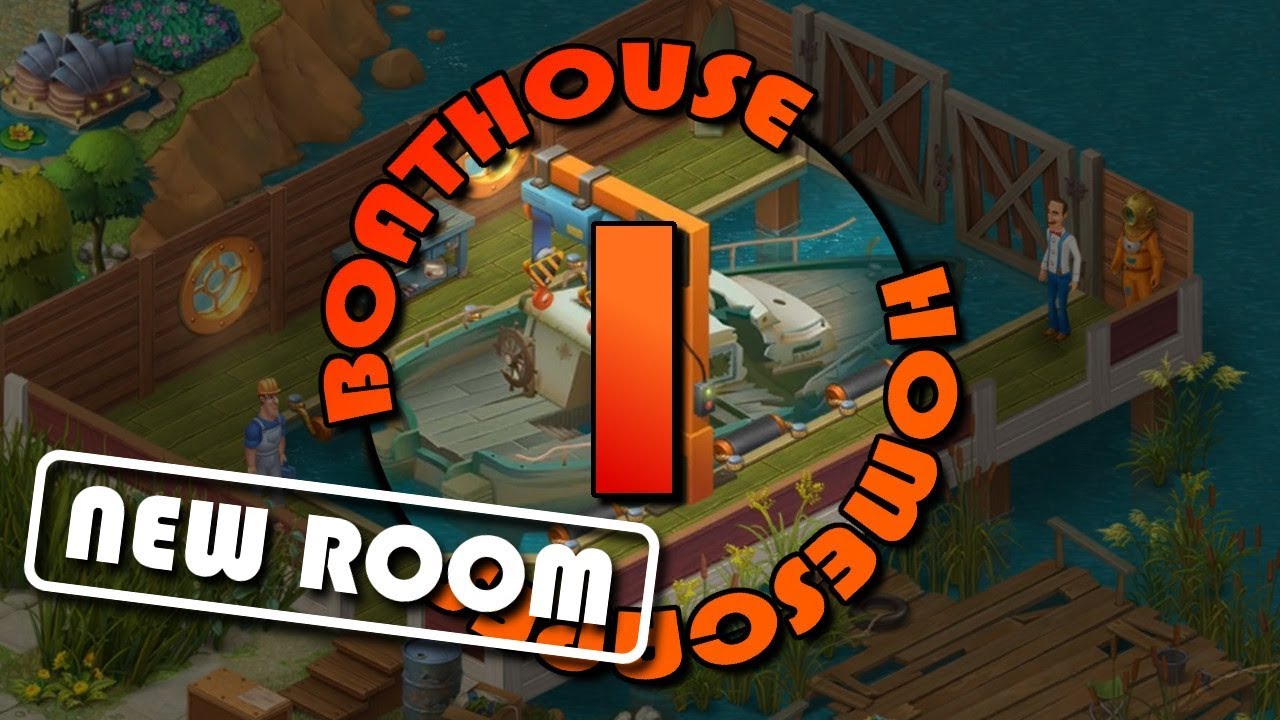 HOMESCAPES - BOATHOUSE - DAY 1 - NEW ROOM