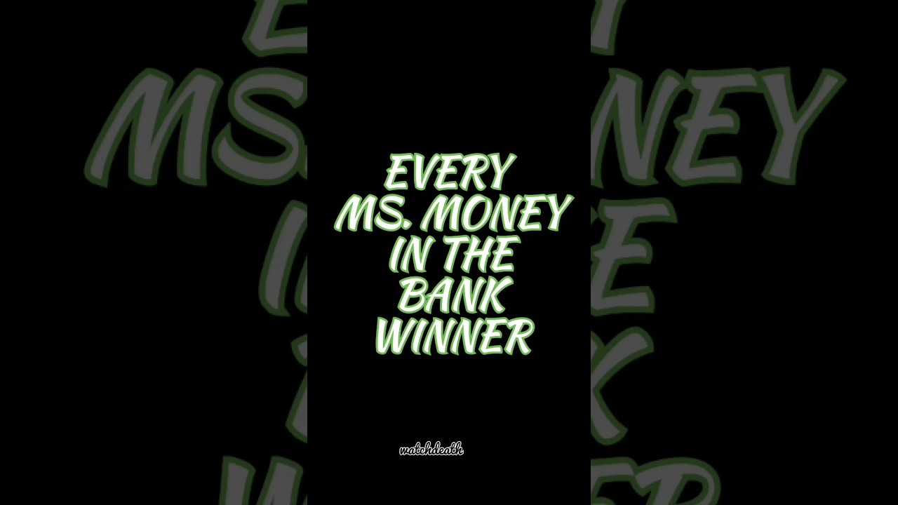 Every Ms. Money in the Bank Winner                #mitb #wwe #wwemitb