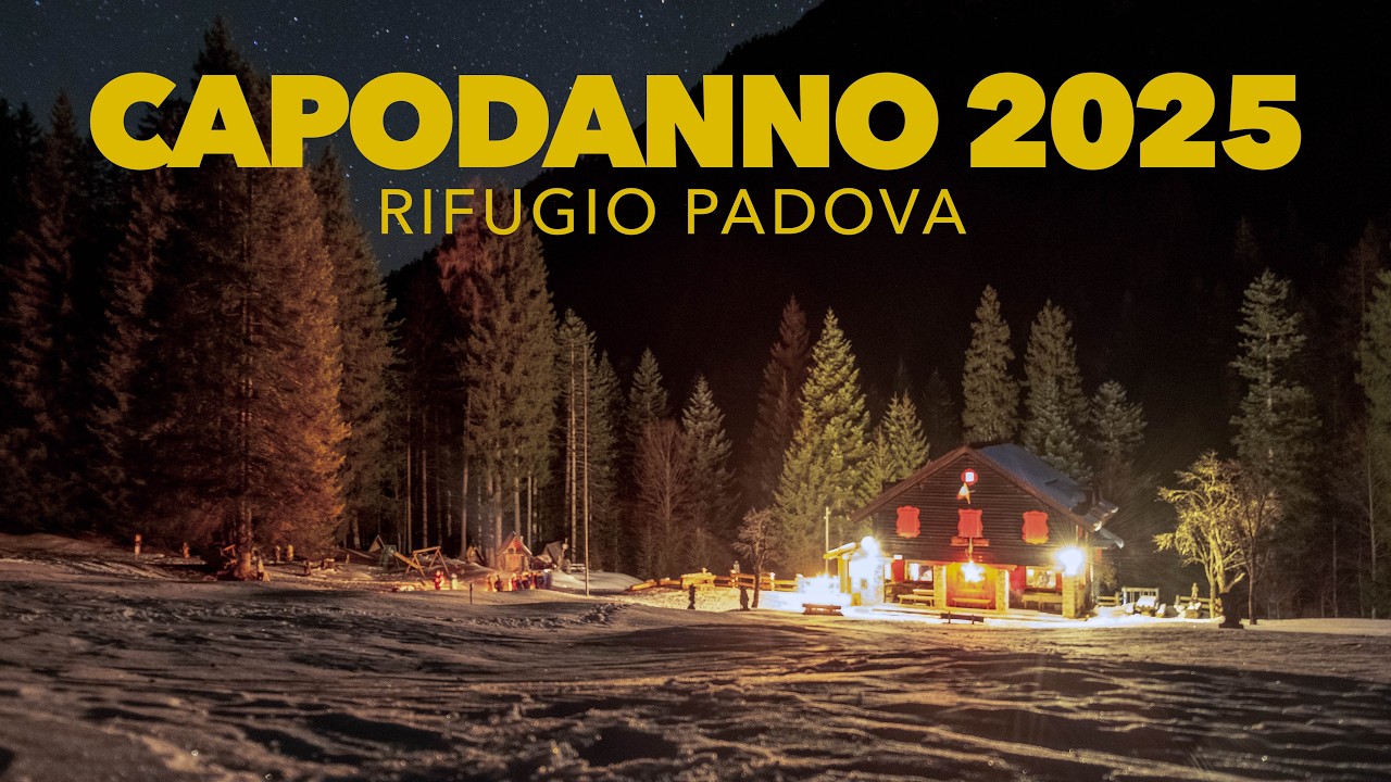 CAPODANNO 2025 AL RIFUGIO PADOVA | DOMEGGE DI CADORE | DOLOMITI [4K]