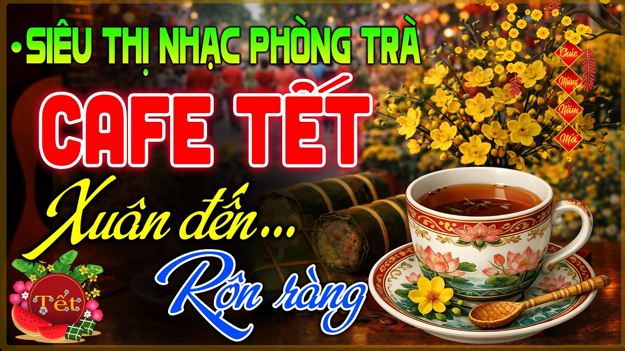 [ MÙNG 1 TẾT ] MỞ NHẠC KHÔNG LỜI ĐÓN CHÀO NĂM MỚI - Hòa Tấu Rumba Guitar Cafe🌸Nhạc Tết 2026 Hay Nhất