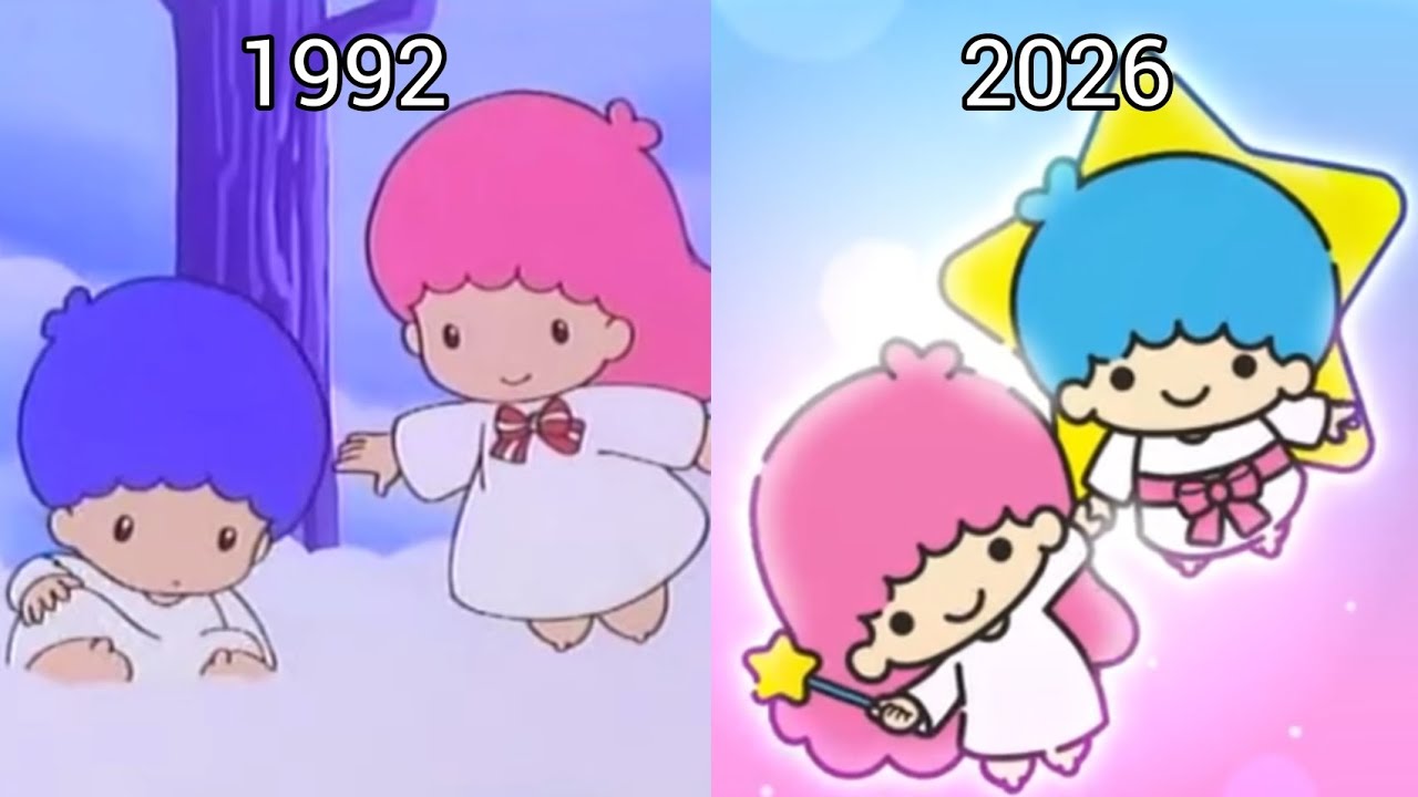 Evolution of Little Twin Stars in Sanrio [1992-2026]