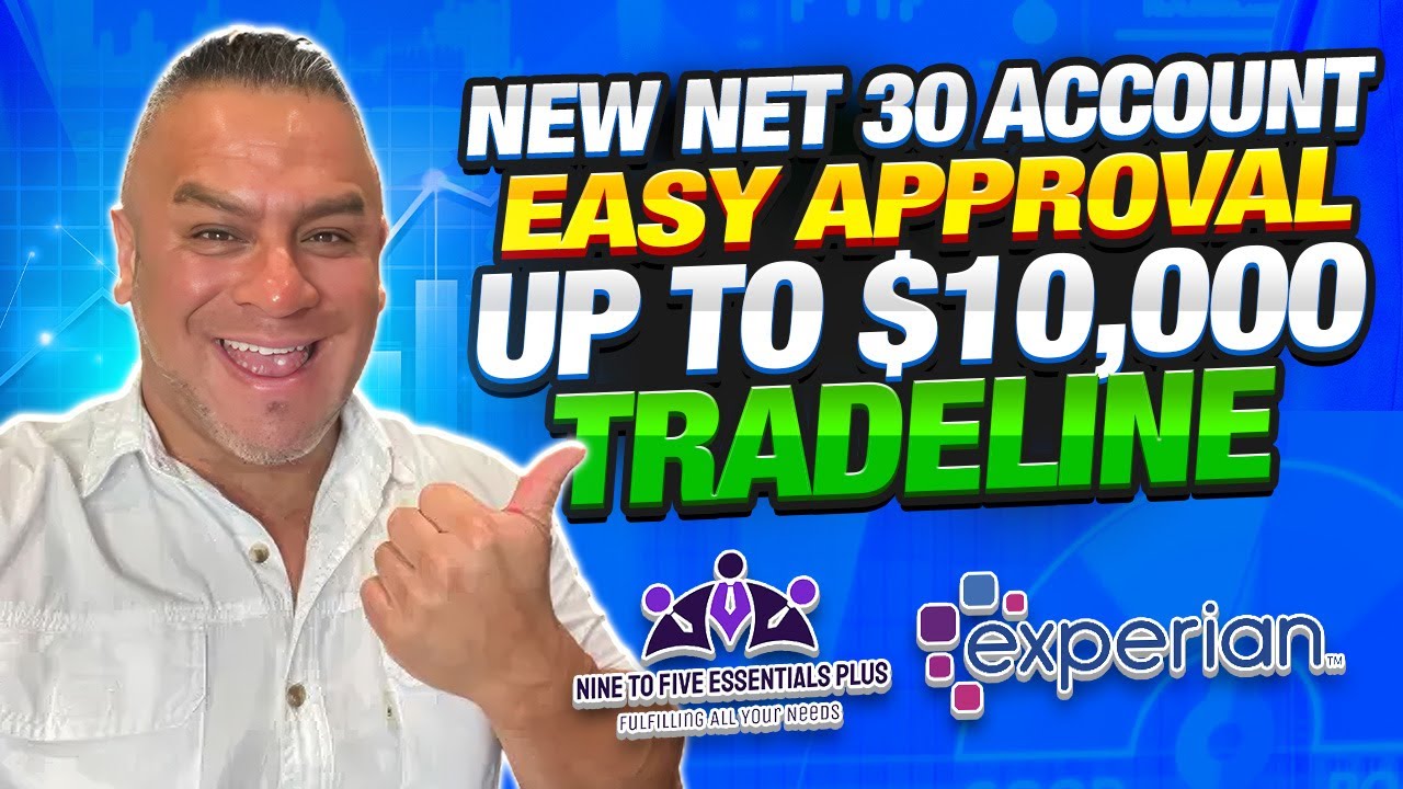 New Net 30 Account | Easy Approval | No Credit Check | Up to $10k Credit Limit
