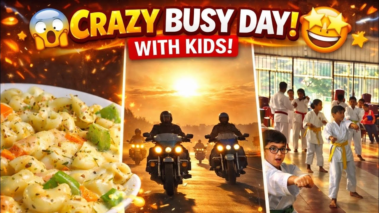 What a Busy Day | Cheesy White Sauce Macaroni Pasta Recipe | Sudden Surprises 😱 Ｈｙｄｅｒａｂａｄ ❤️ＩＮ ✌️