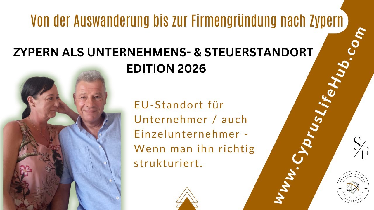 Zypern - Firmengründung, Steueroptimierung, Vermögenssicherung, Perspektiven, Freiheit