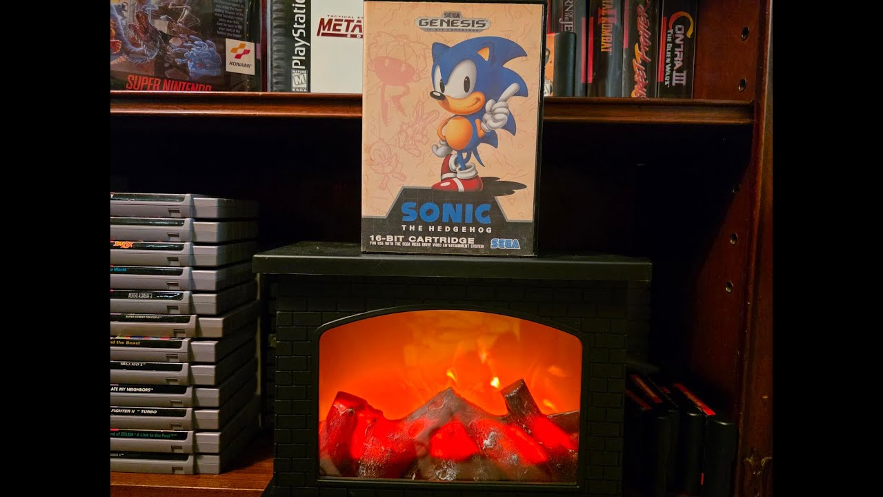 Sunday morning Sonic the Hedgehog on Genesis!