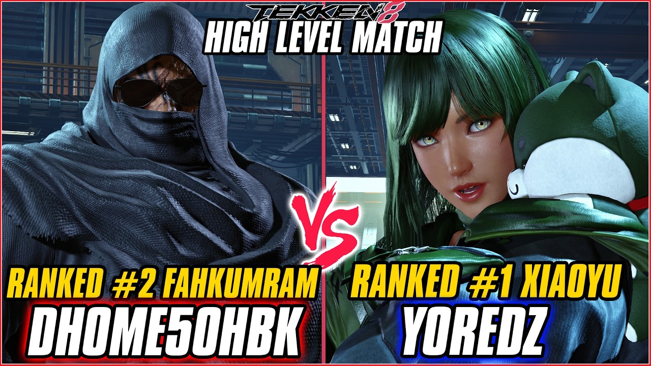 TEKKEN 8 ▰ DHOME50HBK (#2 Ranked Fahkumram) vs YOREDZ (#1 Ranked Xiaoyu) ▰ T8 HIGH LEVEL GAMEPLAY