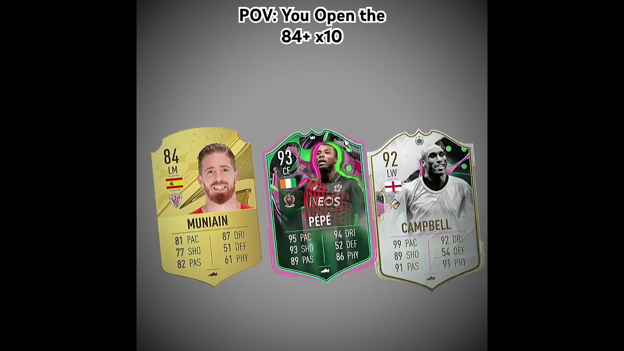 POV: You Open the 84+ x10 Upgrade SBC Pack 👀😂