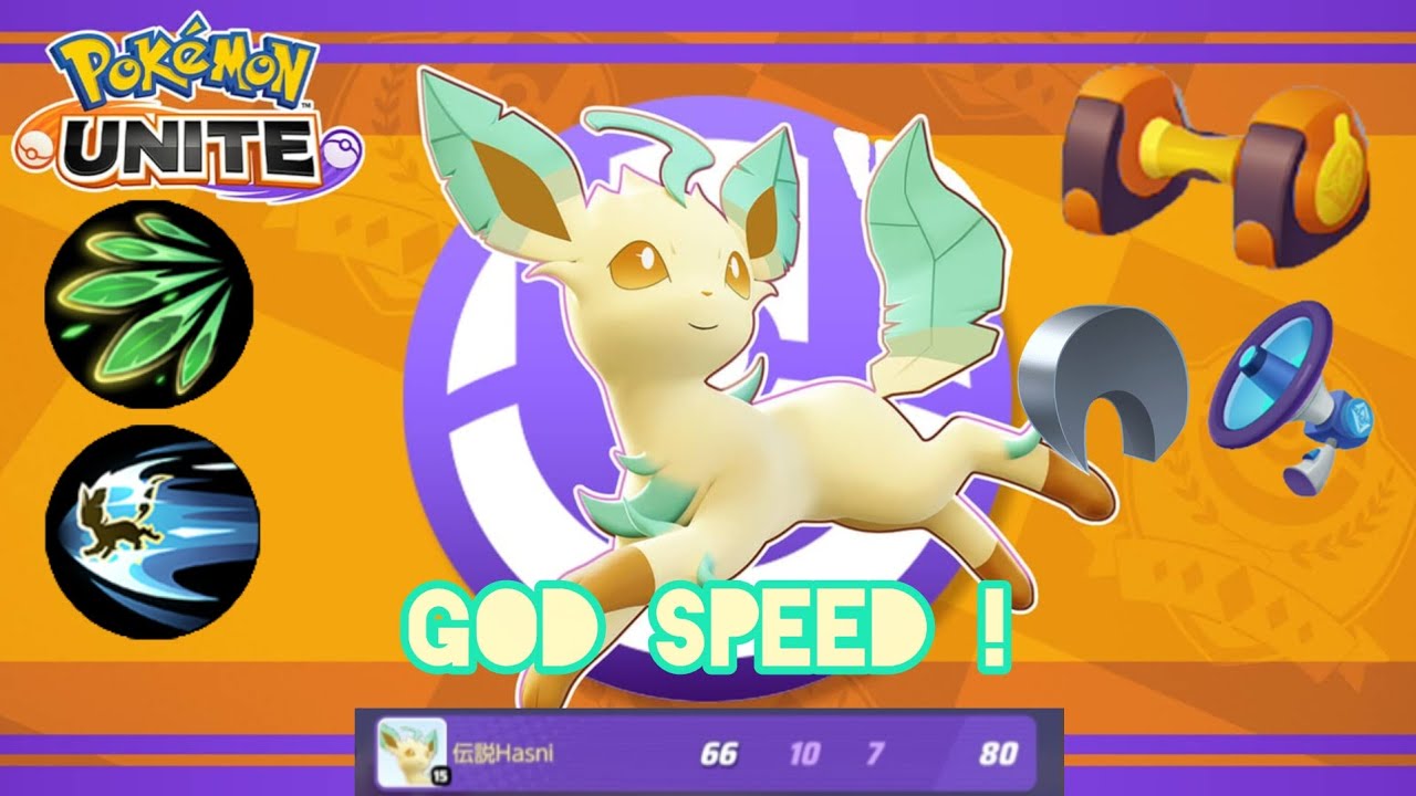 Leafeon Gameplay No comments #1 | Pokémon Unite