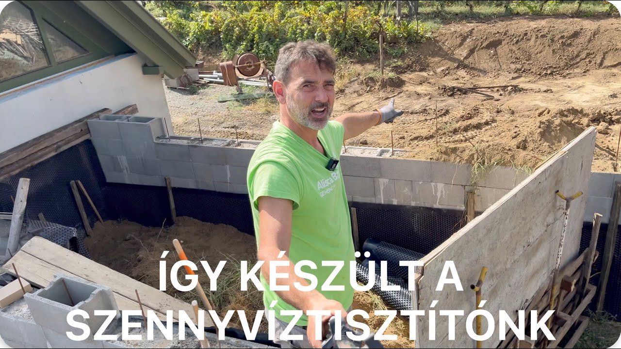 KisCsacska#30 szennyvíztisztító rendszer telepítése, FANN In-Drain
