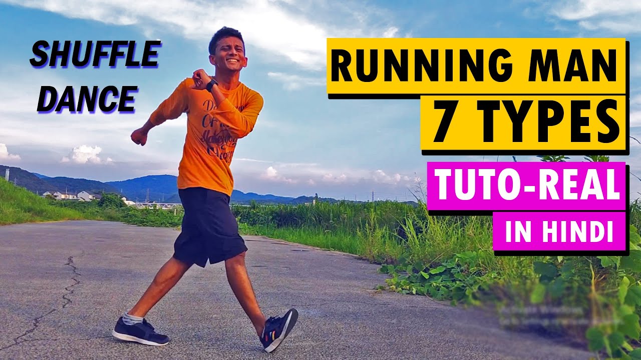 Beginner's Guide to Shuffle Dance: 7 Types of Running Man TUTO-REAL | Dr. Nishant Nair DanceFreaX