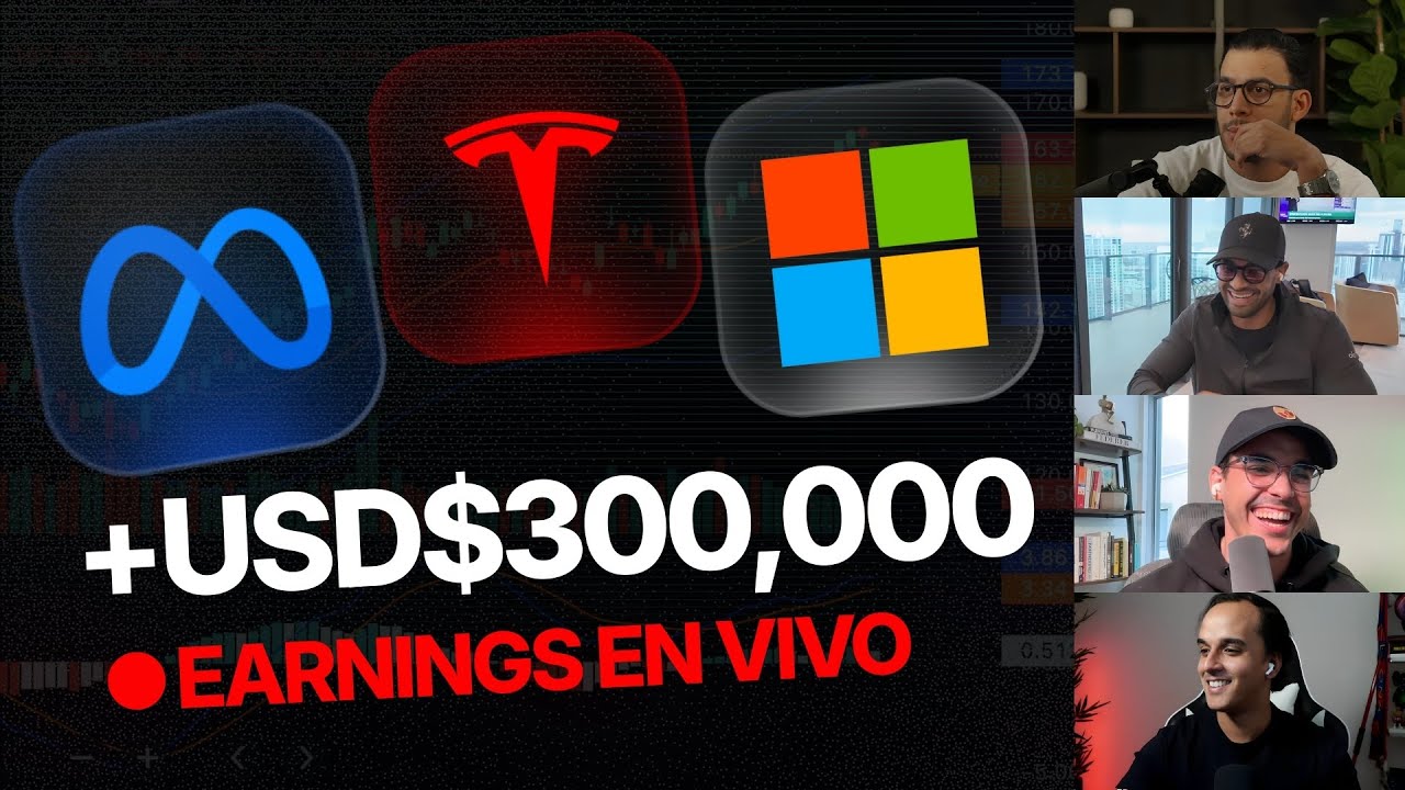 Reaccionamos a los Earnings EN VIVO: Este es NUESTRO PLAN