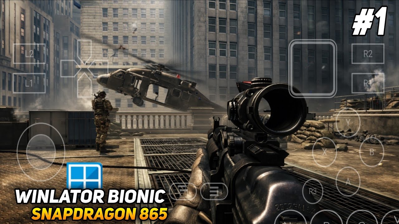 Call of Duty Mw3 Gameplay on Android | Mission 1 - Black Tuesday - Tested on Snapdragon 865 