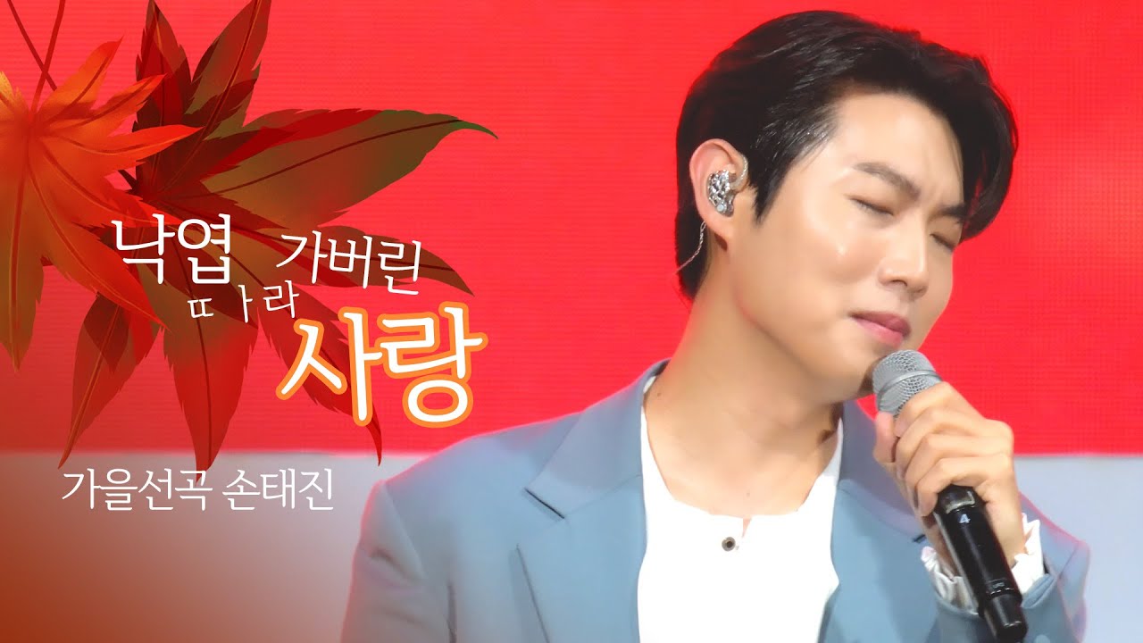 손태진공연 가을선곡 #낙엽따라가버린사랑 🍑 색감[4K]가사