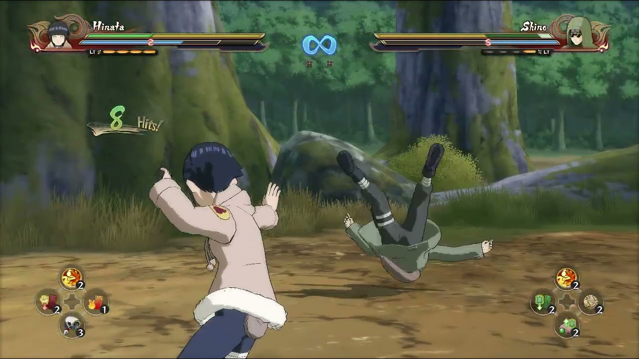 👊 Hinata vs Shino | Gentle Fist vs Insect Strategist | Jump Force Battle