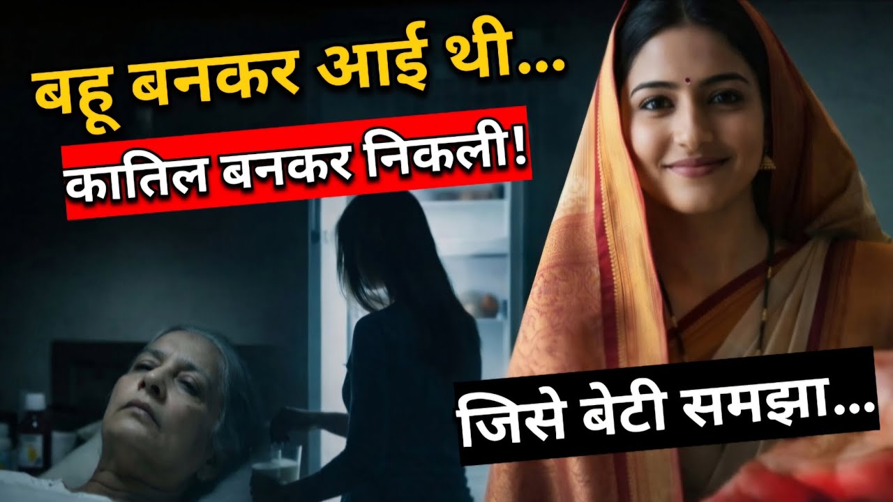 “बहू बनकर आई थी… कातिल बनकर निकली | एक घर की सबसे डरावनी कहानी”