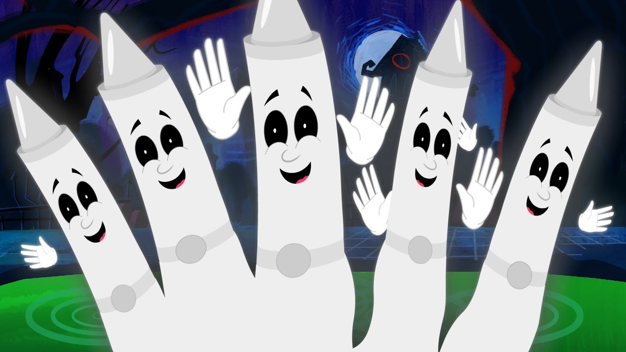 Five Little Ghost | Scary Nursery RHymes | Kids Songs | Children Rhymes