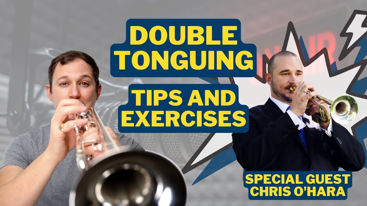 Live trumpet session - Double tonguing tips, special guest Chris O'Hara