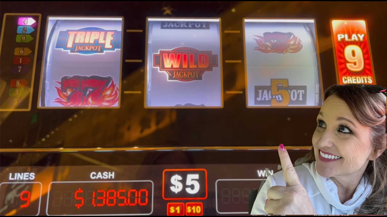 🔥Great Run on the New Blazing Sevens Slot Machine - $45 Bet/9 Lines plus Triple Red Hot 7s!🍀🍀